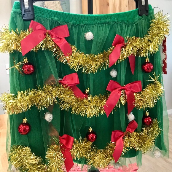 Dresses & Skirts - Ugly Christmas Skirt-NWT